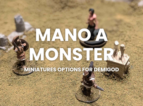 Cover image for Miniature Range Options For DEMIGOD