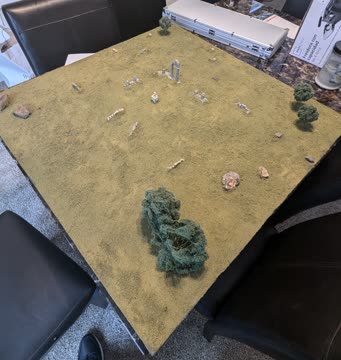 The Garden of Statues game board for DEMIGOD